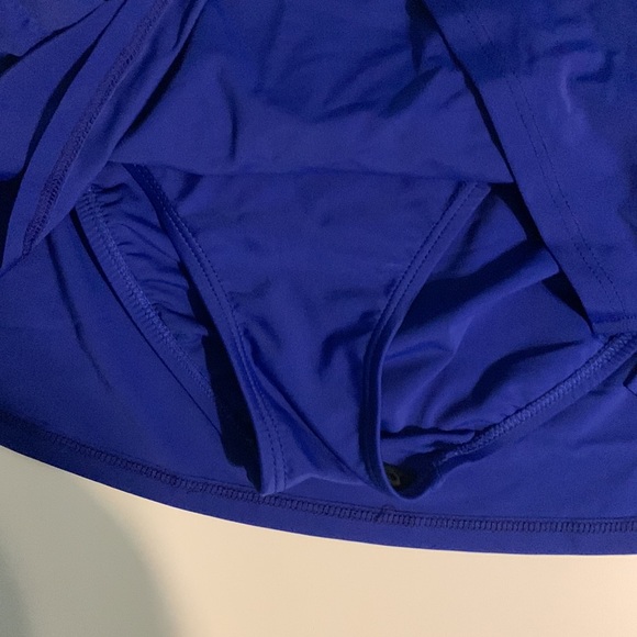 Blue swim skirt - Picture 3 of 3
